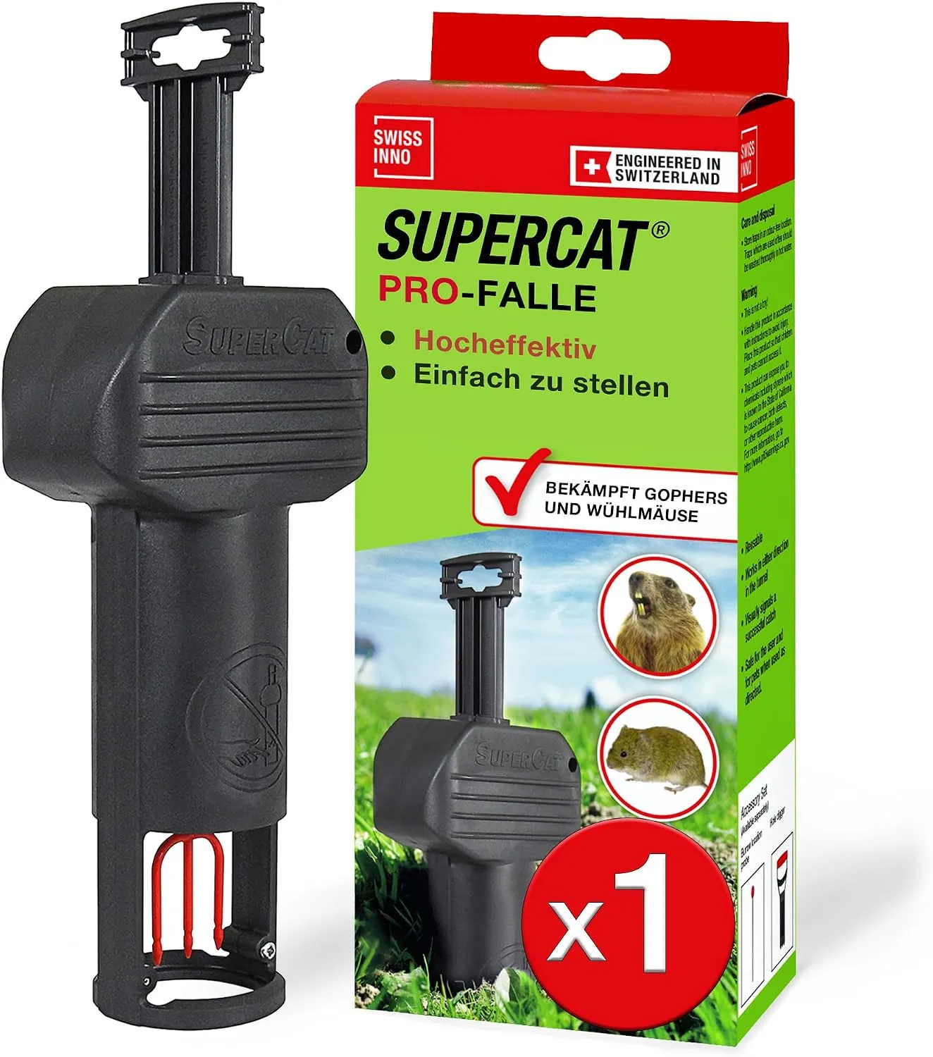 SWISSINNO SuperCat mügrilõks